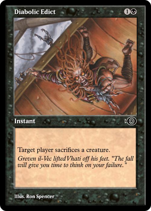 Diabolic Edict (PRM-32527) - common - Foil