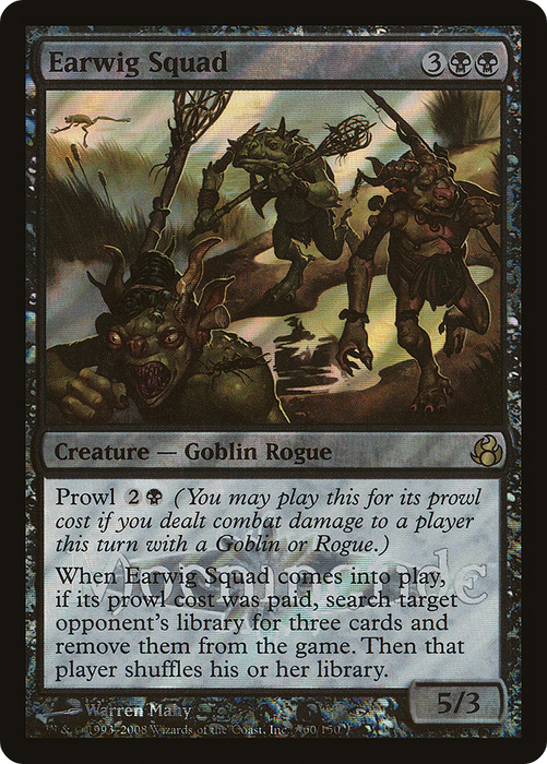 Earwig Squad (LARP-60★) - rare - Foil