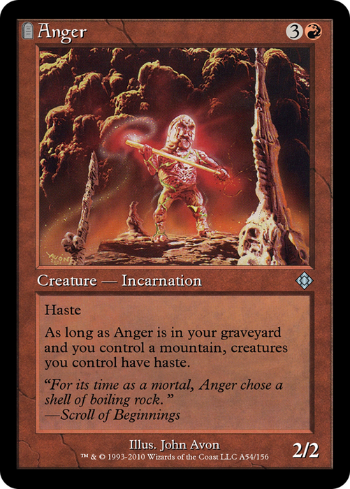 Anger (TD0-A54) - uncommon: (tombstone)