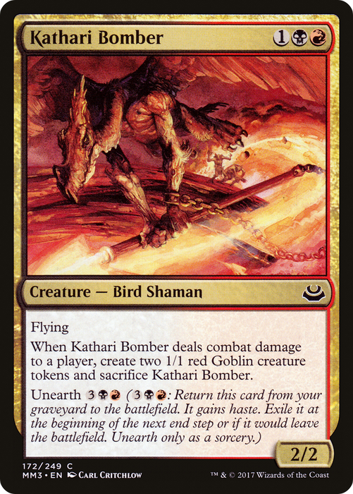 Kathari Bomber (MM3-172) - common - Foil