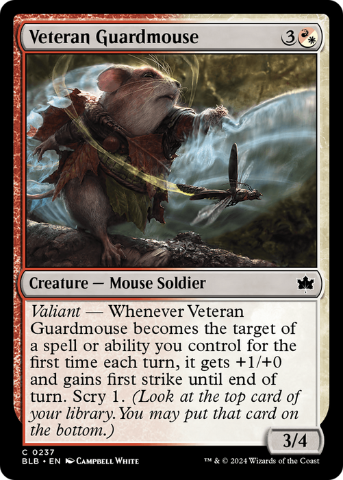 Veteran Guardmouse (BLB-237) - common - Foil