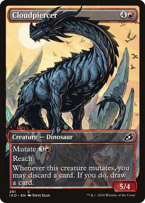 Cloudpiercer (IKO-291) - common: (Showcase) - Foil