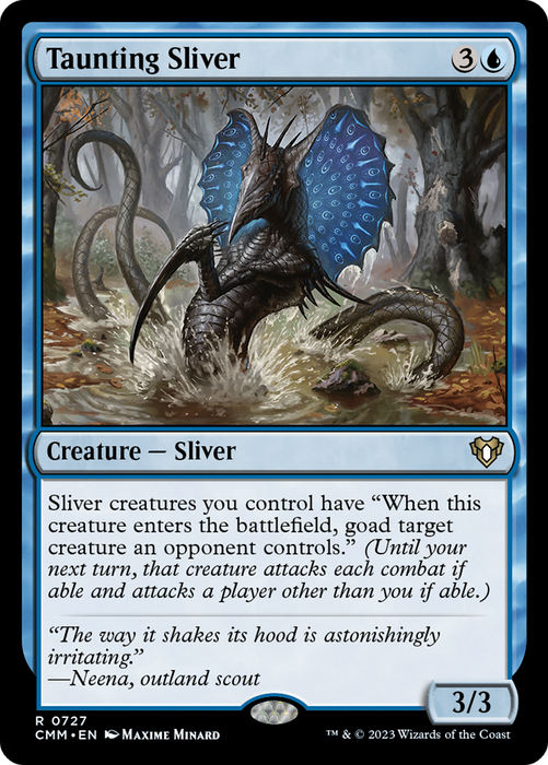 Taunting Sliver (CMM-727) - rare