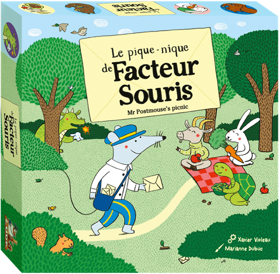 Le Pique-Nique de Facteur Souris (Multilingual)