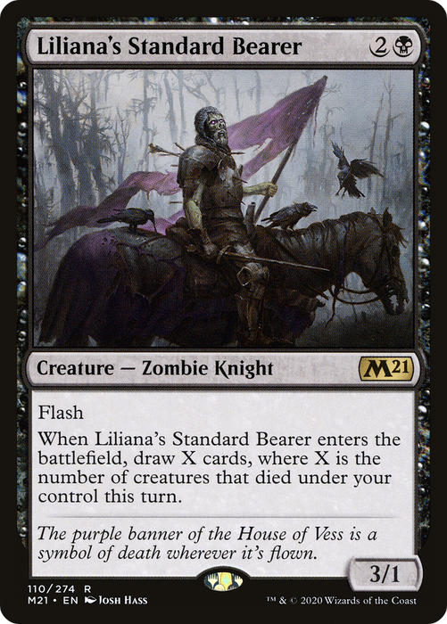 Liliana's Standard Bearer (M21-110) - rare - Foil