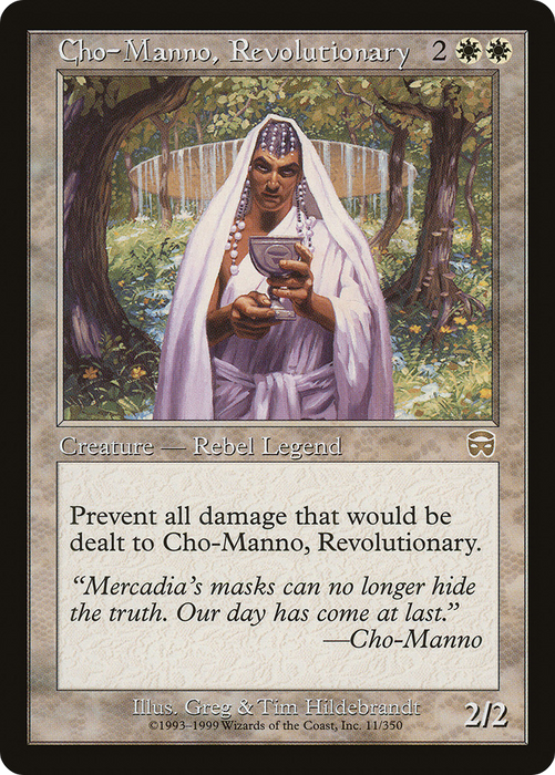 Cho-Manno, Revolutionary (MMQ-011) - rare