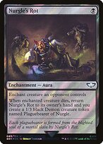 Nurgle's Rot (40K-45★) - uncommon - Foil