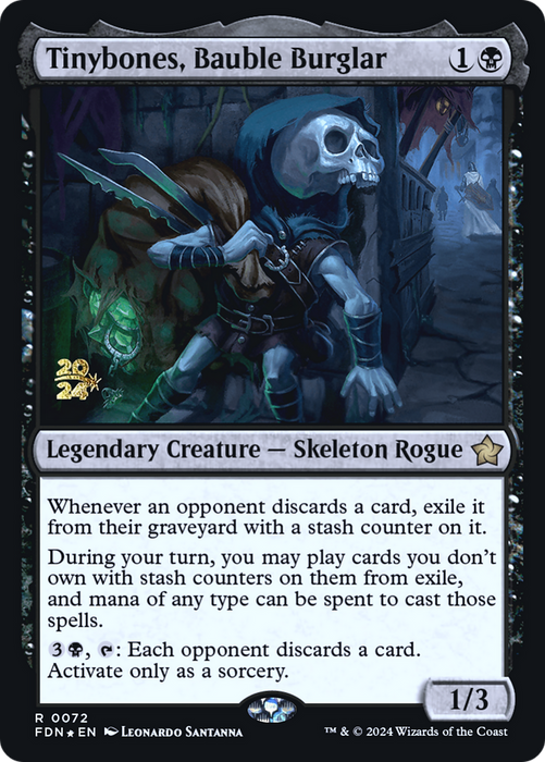 Tinybones, Bauble Burglar (PRE-72S) - rare - Foil