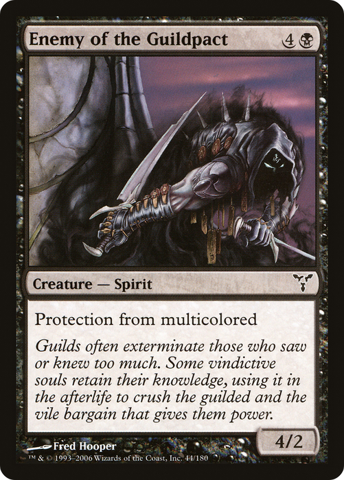 Enemy of the Guildpact (DIS-044) - common - Foil