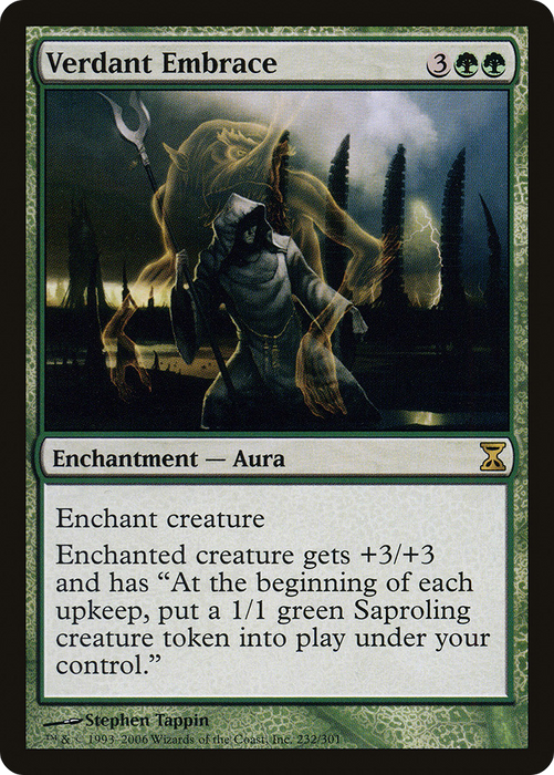 Verdant Embrace (TSP-232) - rare - Foil