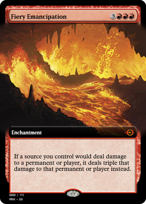 Fiery Emancipation (PRM-82002) - mythic - Foil
