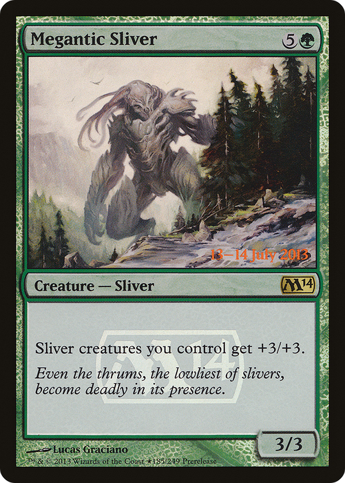 Megantic Sliver (PRE-185★) - rare - Foil
