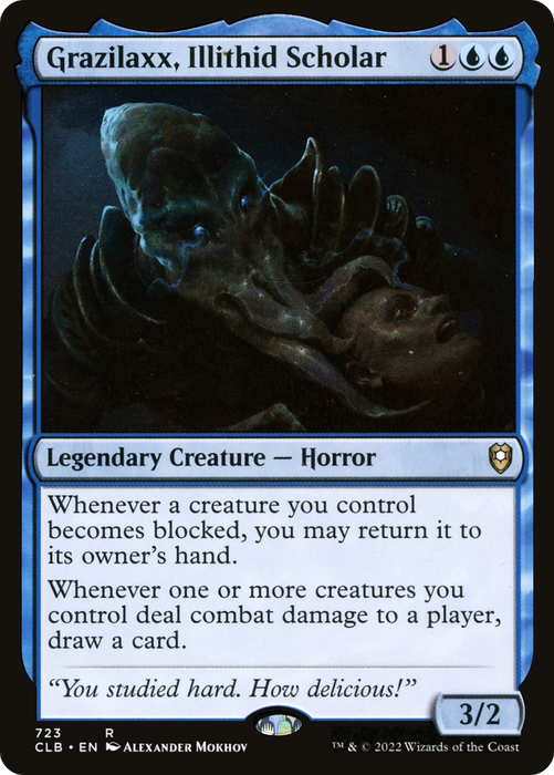 Grazilaxx, Illithid Scholar (CLB-723) - rare