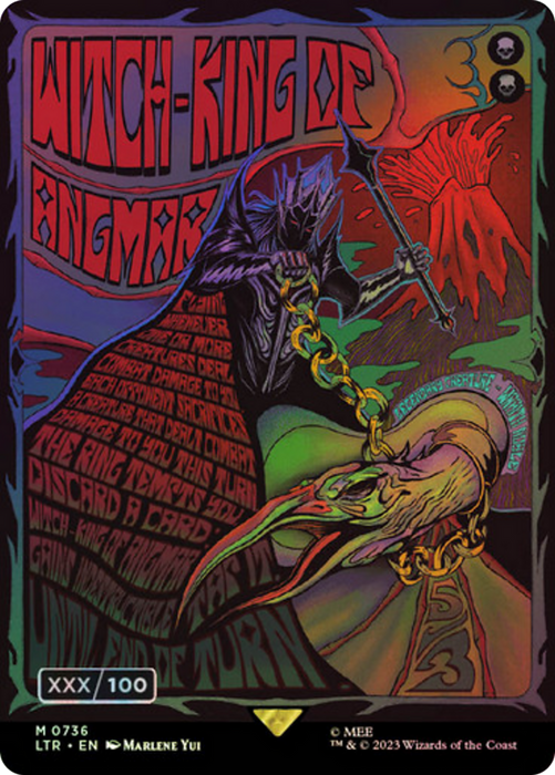 Witch-king of Angmar (LTR-736Z) - mythic (Borderless) - Foil