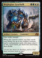 Brightglass Gearhulk (DFT-191) - mythic