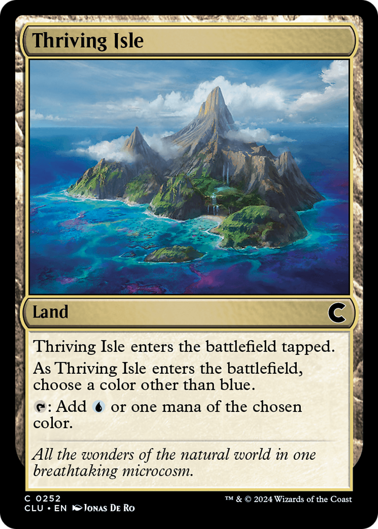 Thriving Isle (CLU-252) - common
