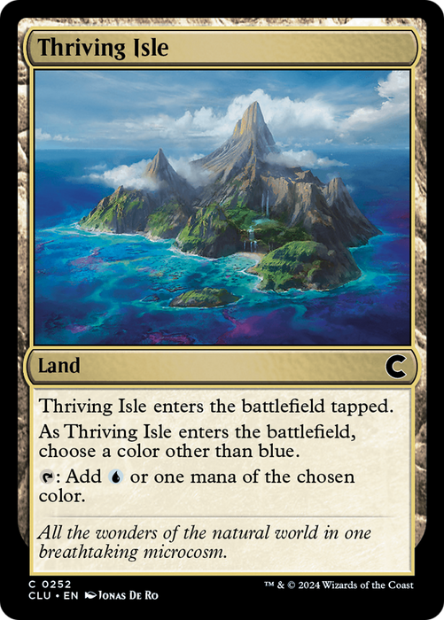 Thriving Isle (CLU-252) - common