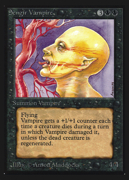 Sengir Vampire (CED-128) - uncommon