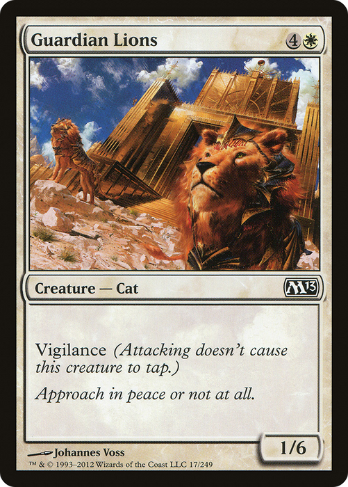 Guardian Lions (M13-017) - common - Foil