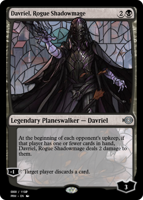 Davriel, Rogue Shadowmage (PRM-78005) - uncommon