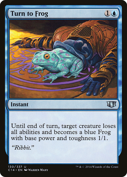 Turn to Frog (C14-130) - uncommon