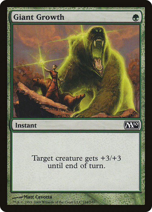 Giant Growth (M10-184) - common