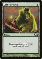 Giant Growth (M10-184) - common - Foil