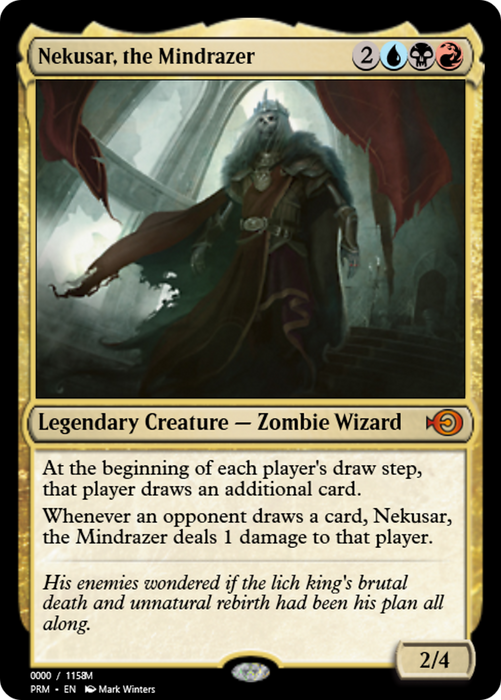 Nekusar, the Mindrazer (PRM-86192) - mythic - Foil