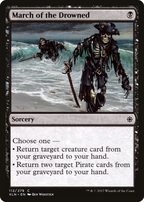March of the Drowned (XLN-112) - common - Foil