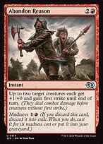Abandon Reason (J25-513) - uncommon