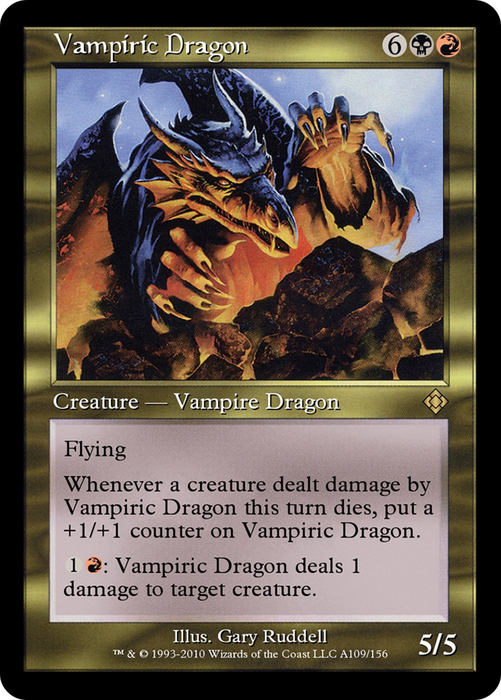 Vampiric Dragon (TD0-A109) - rare