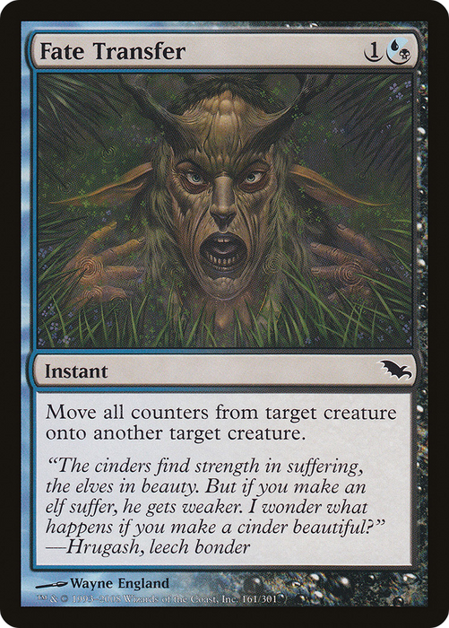Fate Transfer (SHM-161) - common - Foil