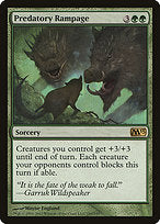 Predatory Rampage (M13-180) - rare