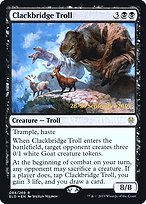 Clackbridge Troll (PRE-84S) - rare - Foil