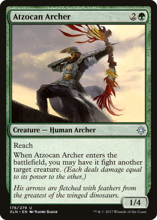 Atzocan Archer (XLN-176) - uncommon - Foil