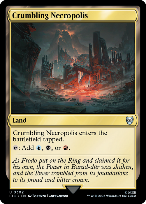 Crumbling Necropolis (LTC-302) - uncommon