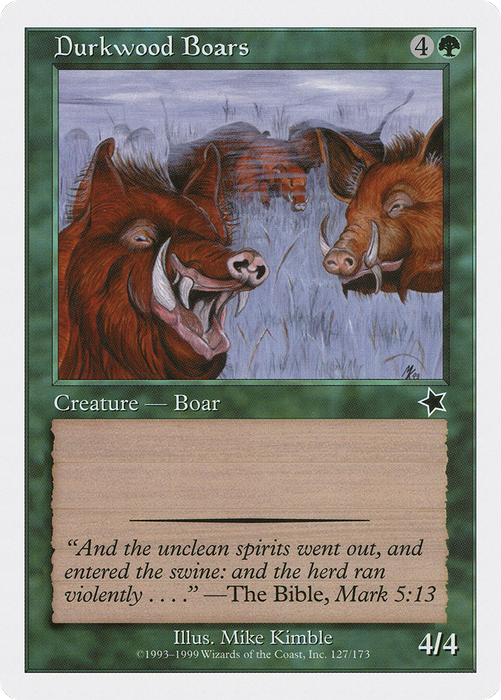 Durkwood Boars (S99-127) - common