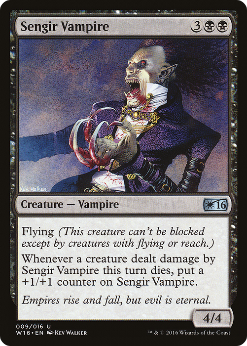 Sengir Vampire (W16-009) - uncommon
