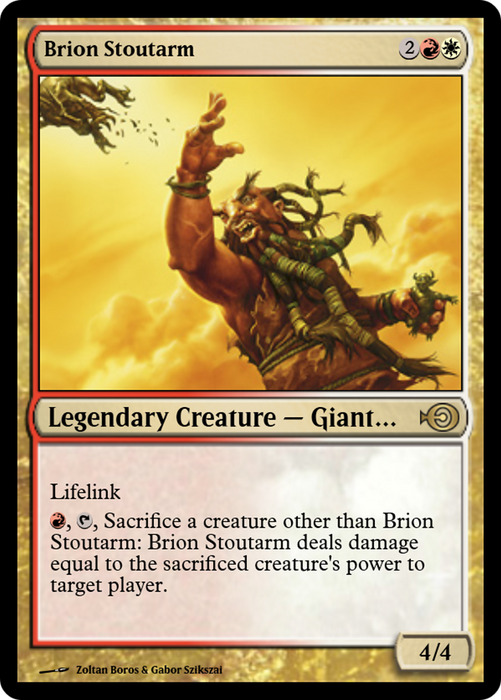 Brion Stoutarm (PRM-36096) - rare - Foil