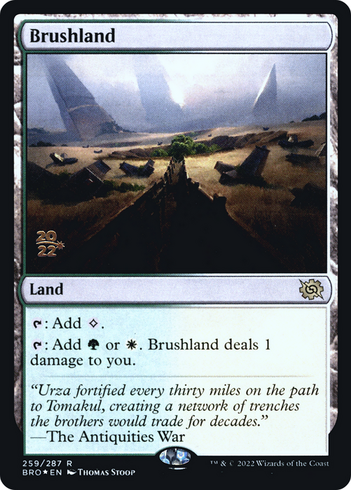 Brushland (PRE-259S) - rare - Foil