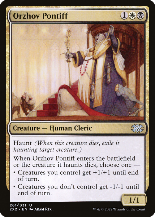 Orzhov Pontiff (2X2-261) - uncommon