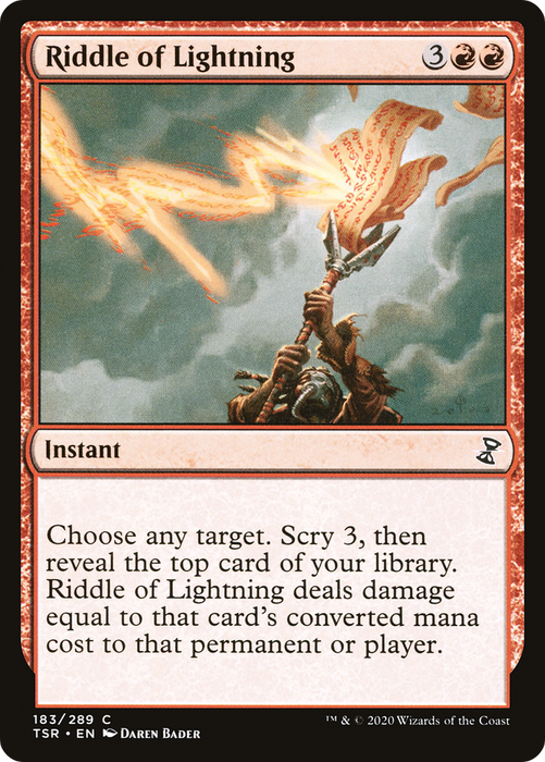 Riddle of Lightning (TSR-183) - common - Foil