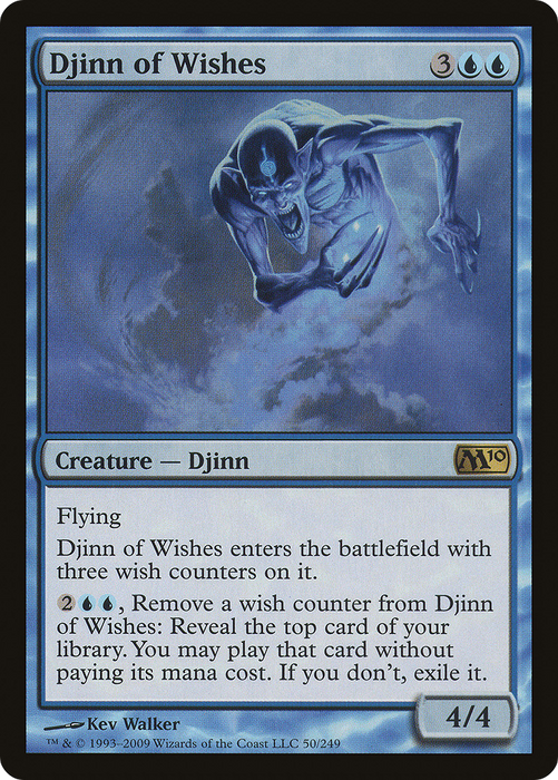 Djinn of Wishes (M10-050) - rare