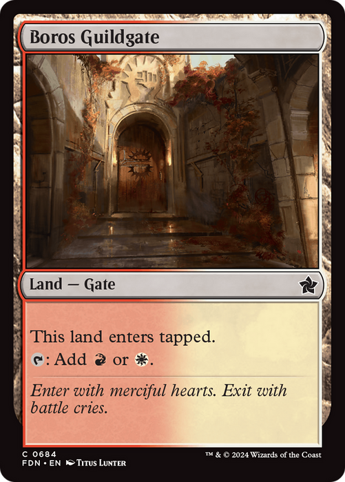 Boros Guildgate (FDN-684) - common