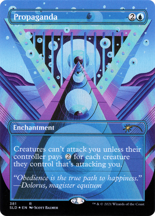 Propaganda // Propaganda (SLD-381) - rare (Borderless) - Foil