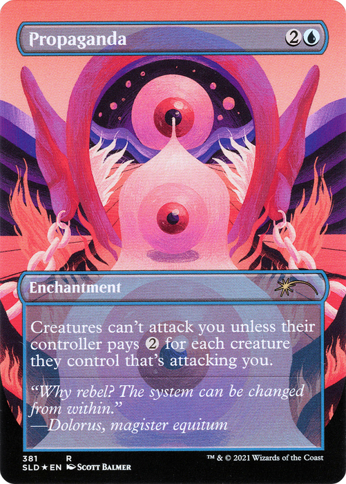 Propaganda // Propaganda (SLD-381) - rare (Borderless) - Foil