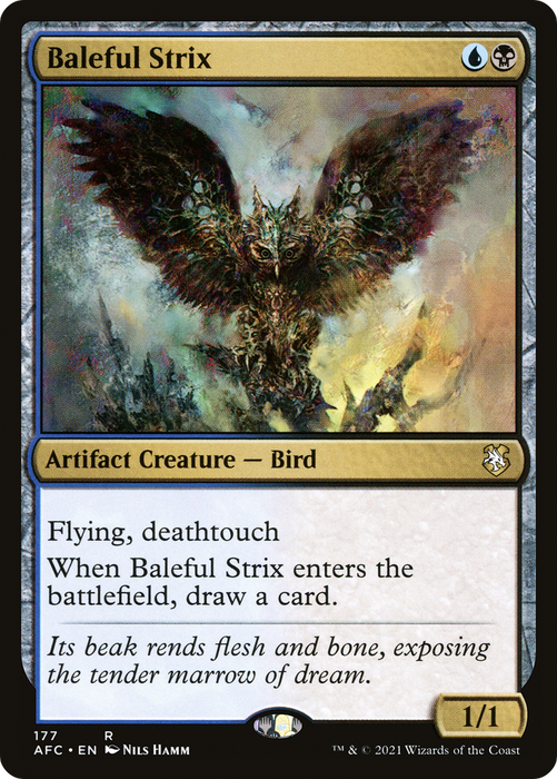 Baleful Strix (AFC-177) - rare
