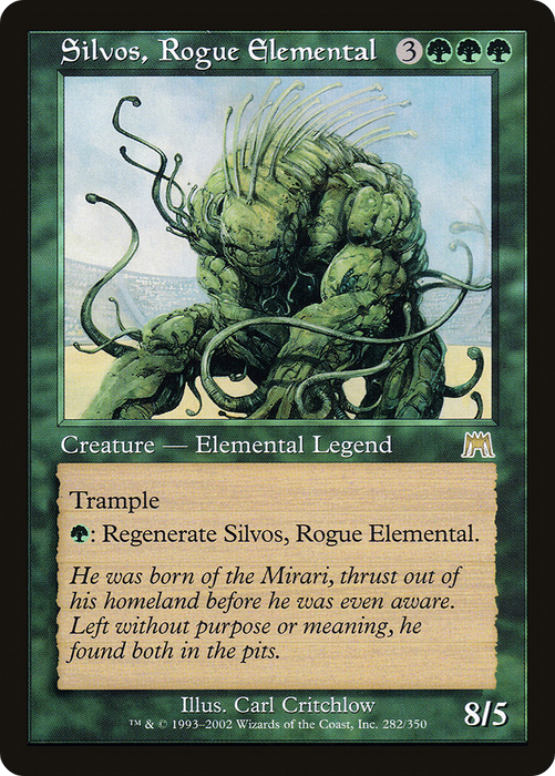 Silvos, Rogue Elemental (ONS-282) - rare - Foil