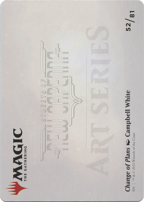 Change of Plans // Change of Plans (ASNC-052) - common (Borderless) - Foil