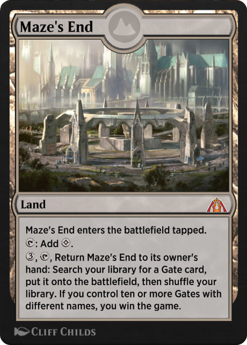 Maze's End (HA3-027) - mythic